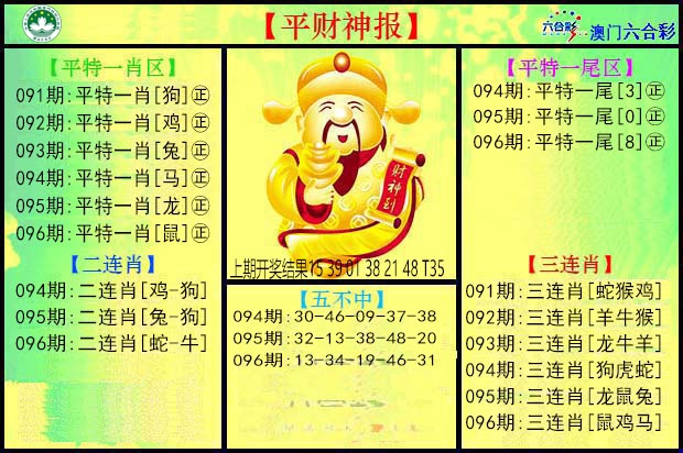 096期平财神[图]